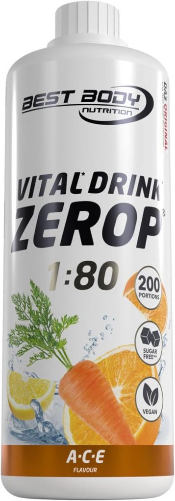 👑 Best Body Nutrition ZEROP Vital Zuckerfreies Getränkekonzentrat Sirup A-C-E Ohne Aspartam 1 L ergibt 80 L Getränk Fitness Drink mit Vitaminen B1 B6 Niacin Kalorienarm Wassersprudler11,87€ statt 17,98€ – 35,0 🔥🚚 Verkauft durch Amazon und Versand durch Amazon1,366 Bewertungen: 4.4 / 5.0 ⭐️⭐️⭐️⭐️🛒 zu Amazon https://www.amazon.de/dp/B0988M1XJF/?tag=preisfehlerheute-21