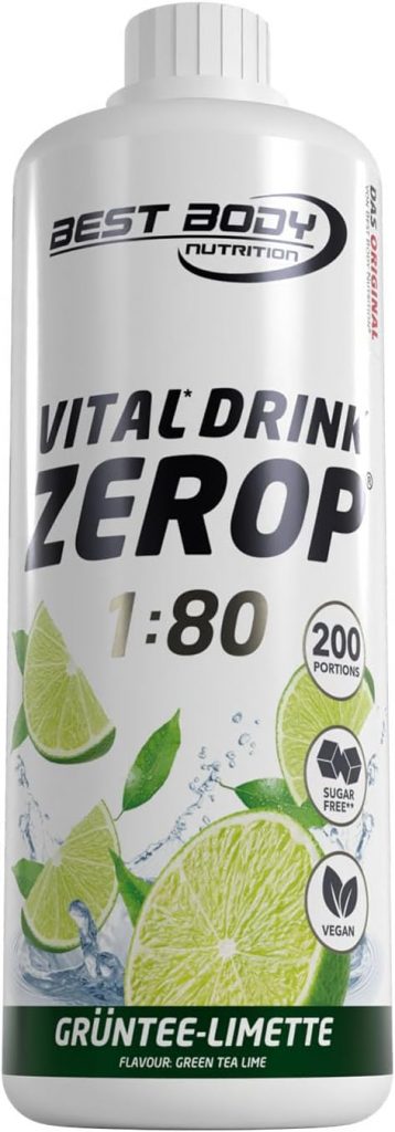 👑 Best Body Nutrition ZEROP® Vital Zuckerfreies Getränkekonzentrat Sirup Grüntee-Limette Ohne Aspartam 1 L ergibt 80 L Getränk Fitness Drink mit Vitaminen B1 B6 Niacin Kalorienarm Wassersprudler11,87€ statt 17,98€ – 35,0 🔥🚚 Verkauft durch Amazon und Versand durch Amazon1,060 Bewertungen: 4.5 / 5.0 ⭐️⭐️⭐️⭐️⭐️🛒 zu Amazon https://www.amazon.de/dp/B000KTO3PY/?tag=preisfehlerheute-21
