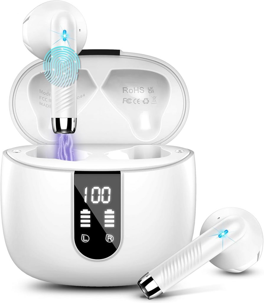 🤴 Bluetooth Kopfhörer, In Ear Kopfhörer Kabellos Bluetooth 5.3 Kabellose Kopfhörer mit 4 Mic, Neue ENC Noise Cancelling Wireless Earbuds 48H Tiefer Bass, IP7 Wasserdicht Ohrhörer LED-Anzeige USB-C21,99€ statt 32,99€ – 34,0 🔥🚚 Verkauft von lingxiguanggao und Versand durch Amazon26,870 Bewertungen: 4.3 / 5.0 ⭐️⭐️⭐️⭐️🛒 zu Amazon https://www.amazon.de/dp/B0BHWFWJYY/?th=1&tag=preisfehlerheute-21#038;psc=1&tag=preisfehlerheute-21