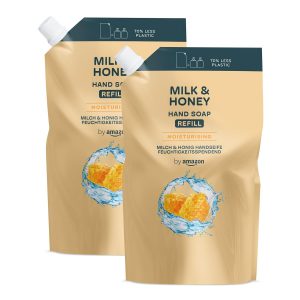 by Amazon Milk & Honey Handseife Nachf&uuml;llpack, 2 x 1000 ml2,12&euro; statt 4,29&euro;➡️ https://www.amazon.de/dp/B0CS62LY6P/?tag=preisfehlerheute-21
