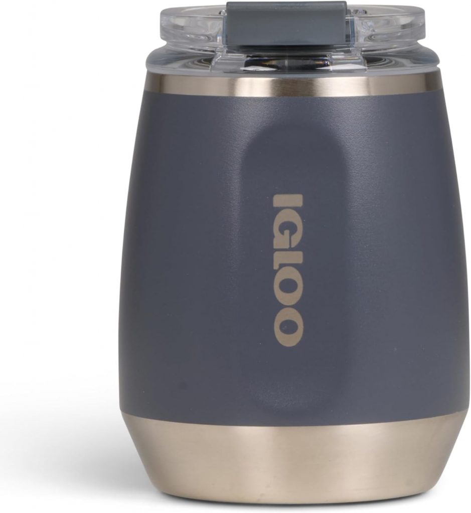 IGLOO Wine Weinbecher – Doppelwandiger Edelstahl Thermobecher mit Deckel, 300ml – Isolierter Weinkühler für unterwegs, Camping, Garten & Picknick – BPA-frei, stilvoll & langlebig4.94€ statt 20.99€➡️ https://www.amazon.de/dp/B0CPM9RNKG/?tag=preisfehlerheute-21