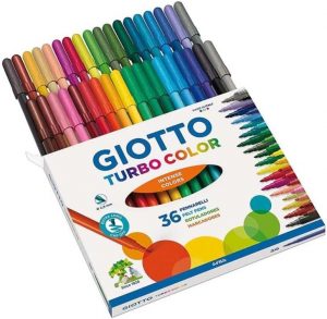 Giotto Turbo Color pennarelli in astuccio da 36 colori2,99&euro; ➡️ https://www.amazon.de/dp/B0054Y5N8Q/?tag=preisfehlerheute-21