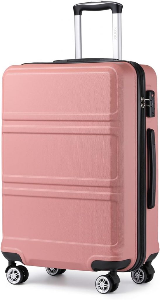 🤴 KONO Koffer Trolley Reisekoffer aus ABS+PC – Leichter Hartschalenkoffer mit 4 Zwillingsrollen und TSA-Schloss, Stabiler Rollkoffer für Flugreisen, Business und Familienurlaub47,48€ statt 69,98€ – 33,0 🔥🚚 Verkauft und Versand durch Halterner Technologie GmbH8,141 Bewertungen: 4.5 / 5.0 ⭐️⭐️⭐️⭐️⭐️🛒 zu Amazon https://www.amazon.de/dp/B07GR7HQX6/?th=1&tag=preisfehlerheute-21#038;psc=1&tag=preisfehlerheute-21