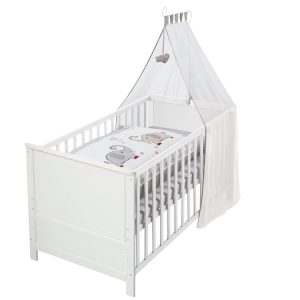 🤴 roba Babybett Set Jumbotwins - 70 x 140 cm - Kinderbett mitwachsend / umbaubar - Komplett inkl. Bettw&auml;sche, Himmel, Matratze - H&ouml;henverstellbar - Holz wei&szlig;259,89&euro; statt 364,90&euro; - 29,00 % 🔥🚚 Verkauft durch Amazon und Versand durch Amazon1,414 Bewertungen: 4.1 / 5.0 ⭐️⭐️⭐️⭐️🛒 zu Amazon https://www.amazon.de/dp/B00NXJI8DG/?th=1&amp%3Bpsc=1&amp%3Btag=preisfehlerheute-21&tag=preisfehlerheute-21