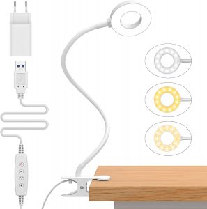 🤴 iZELL 23 LED Leselampe Bett Dimmbar -【3 Modi & 10 Helligkeitsstufen】 Augenschutz Klemmlampe mit 70cm Flexiblem Schwanenhals, Buchlampe, Schreibtischlampe mit 10W USB-Ladeger&auml;t, Wei&szlig;18,78&euro; statt 26,99&euro; - 31,00 % 🔥🚚 Verkauft von Yuanxi Products und Versand durch Amazon13,916 Bewertungen: 4.4 / 5.0 ⭐️⭐️⭐️⭐️🛒 zu Amazon https://www.amazon.de/dp/B0CJ4YL8MV/?th=1&amp%3Bpsc=1&amp%3Btag=preisfehlerheute-21&tag=preisfehlerheute-21