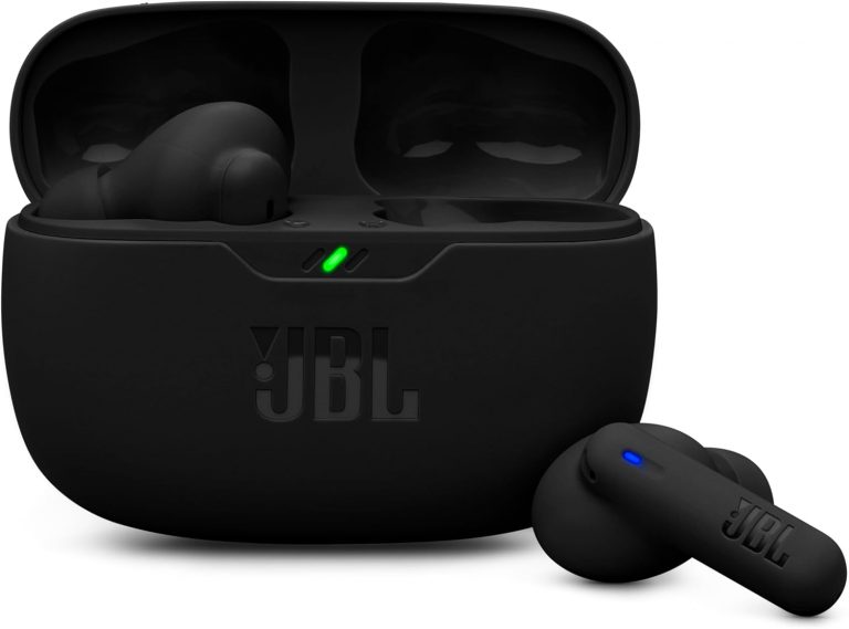 JBL Wave Beam 2, Kabellose Bluetooth-In-Ear-Kopfhörer mit Noise-Cancelling, 40 h Wiedergabezeit, JBL Pure Bass Sound, Smart-Ambient-Technologie und Multipoint-Verbindung, Schwarz – Amazon-Suchanfrage bluetooth kopfhörer