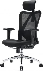 🤴 SIHOO B&uuml;rostuhl Ergonomischer Schreibtischstuhl, Drehstuhl hat Verstellbarer Lordosenst&uuml;tze, Kopfst&uuml;tze und Armlehne, H&ouml;henverstellung und Wippfunktion, R&uuml;ckenschonend, Bis 150kg/330LB Belastbar139,99&euro; statt 199,99&euro; - 31,00 % 🔥🚚 Verkauft und Versand durch SIHOODE15,594 Bewertungen: 4.2 / 5.0 ⭐️⭐️⭐️⭐️🛒 zu Amazon https://www.amazon.de/dp/B07GNDDNMW/?th=1&amp%3Bpsc=1&amp%3Btag=preisfehlerheute-21&tag=preisfehlerheute-21