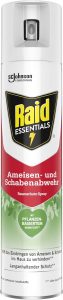 Raid Essentials Ameisen und Schabenabwehr Raumschutz-Spray, wirksamer Schutz im Innenbereich, schnelle Wirkung, f&uuml;r T&uuml;r&ouml;ffnungen und Fu&szlig;leisten, 300 ml Sprayflasche2,39&euro; statt 4,99&euro;➡️ https://www.amazon.de/dp/B0CQP54QVC/?tag=preisfehlerheute-21