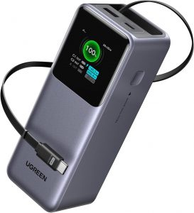 🤴 UGREEN Nexode Power Bank 20000mAh, 165W Schnellladen, 65cm einziehbares Kabel, Kompatibel mit iPhone 17/16/15 Serie, Galaxy S25 Ultra, MacBook, Dell Laptop und mehr63,99&euro; statt 89,99&euro; - 29,00 % 🔥🚚 Verkauft von UGREEN GROUP LIMITED UK und Versand durch Amazon1,550 Bewertungen: 4.5 / 5.0 ⭐️⭐️⭐️⭐️⭐️🛒 zu Amazon https://www.amazon.de/dp/B0DSPXHFBM/?tag=preisfehlerheute-21