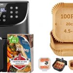 👑 COSORI Heißluftfritteuse 5,5L XXL Friteuse Heissluft Fritteusen Air Fryer mit Digitalem LED-Touchscreen, Backpapier für Heißluftfritteuse 4,5-6L, 100 Stück, 20cm💰 nur 115,98🚚 Verkauft durch Amazon und Versand durch Amazon7 Bewertungen: 4.6 / 5.0 ⭐️⭐️⭐️⭐️⭐️🛒 https://www.amazon.de/dp/B0BYJKJ7VX/?amp%3Btag=preisfehlerheute-21&tag=preisfehlerheute-21
