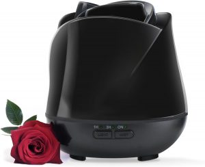 Earnest Living Rosen Aroma Diffuser 150 ml &ndash; Mini Ultraschall Duftdiffusor f&uuml;r &auml;therische &Ouml;le, leiser USB-Luftbefeuchter mit 7 LED-Farben, Auto-Off & BPA-frei &ndash; f&uuml;r Schlaf & Entspannung &ndash; Schwarz9,99&euro; statt 19,79&euro;➡️ https://www.amazon.de/dp/B0F1XZTNSN/?tag=preisfehlerheute-21