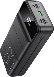 PDBEST Powerbank 60000mAh, 22,5W PD USB-C Schnellladegerät, Externer Akku mit LED-Anzeige, 4 Ausgängen und 2 Eingängen, Power Bank kompatibel mit iPhone,Android, Tablets und mehr Schwarz30,99€ statt 55,99€➡️ https://www.amazon.de/dp/B0FXF12YHS/?tag=preisfehlerheute-21