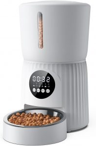 Faroro 4L Futterautomat Katze, Katzenfutter Automat mit Timer, Automatischer Futterspender Hunde, Edelstahlnapf, Programmierbarer 1-6 Mahlzeiten, 10s Voice Recorder, f&uuml;r Kleine/Mittelgro&szlig;e Haustiere39,99&euro; statt 69,99&euro;➡️ https://www.amazon.de/dp/B097PK2PGB/?tag=preisfehlerheute-21