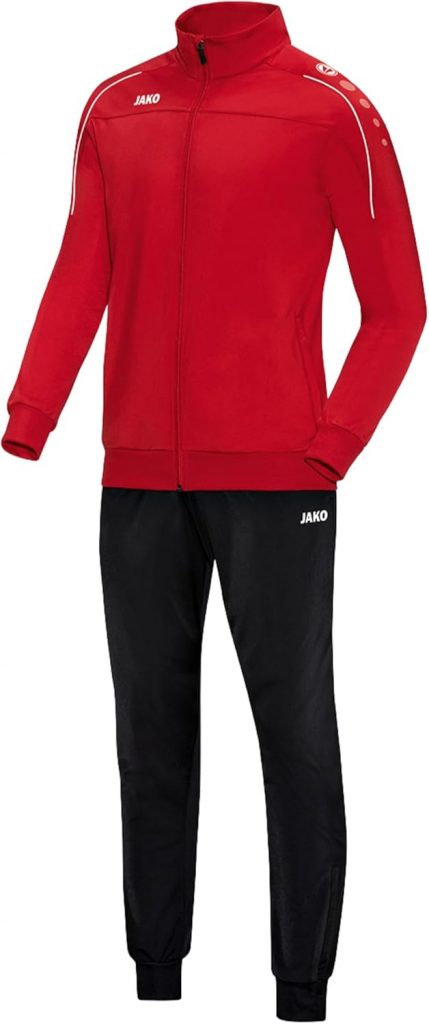 🤴 JAKO Polyester Classico Trainingsanzug – Moderner Sportanzug 10 Polyester, Strapazierfähig & schnelltrocknend, Jogginganzug mit optimaler Passform
