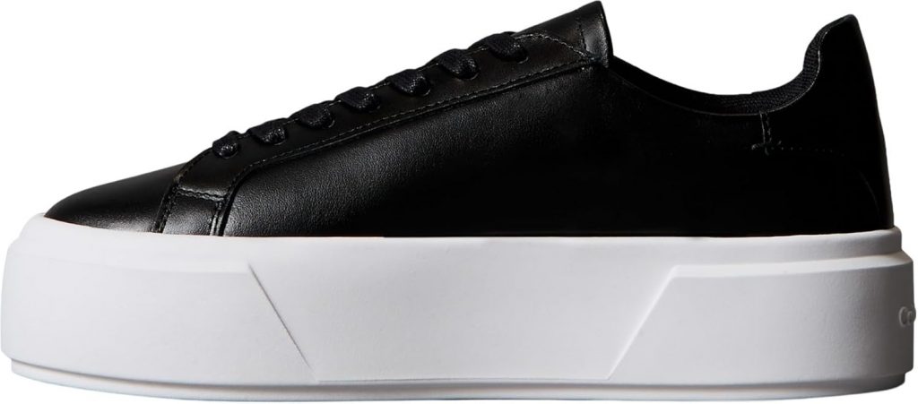 🤴 Calvin Klein Damen Flatform Lace Up LTH Mg Yw0yw01928 Low Top
