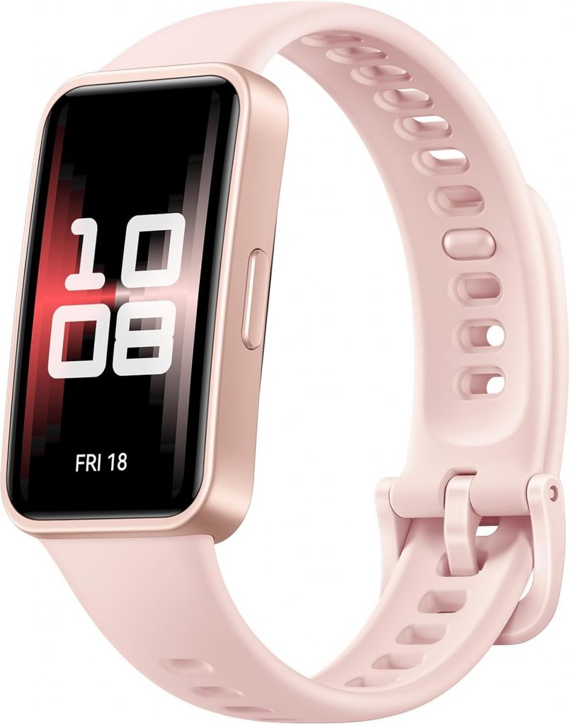 HUAWEI Band 9 Smartwatch, angenehmer, TruSleep 4.0, wissenschaftlich fundierte Schlafüberwachung, bis zu 14 Tage Akkulaufzeit, iOS & Android, Charm Rosé, 30 Monate Garantie