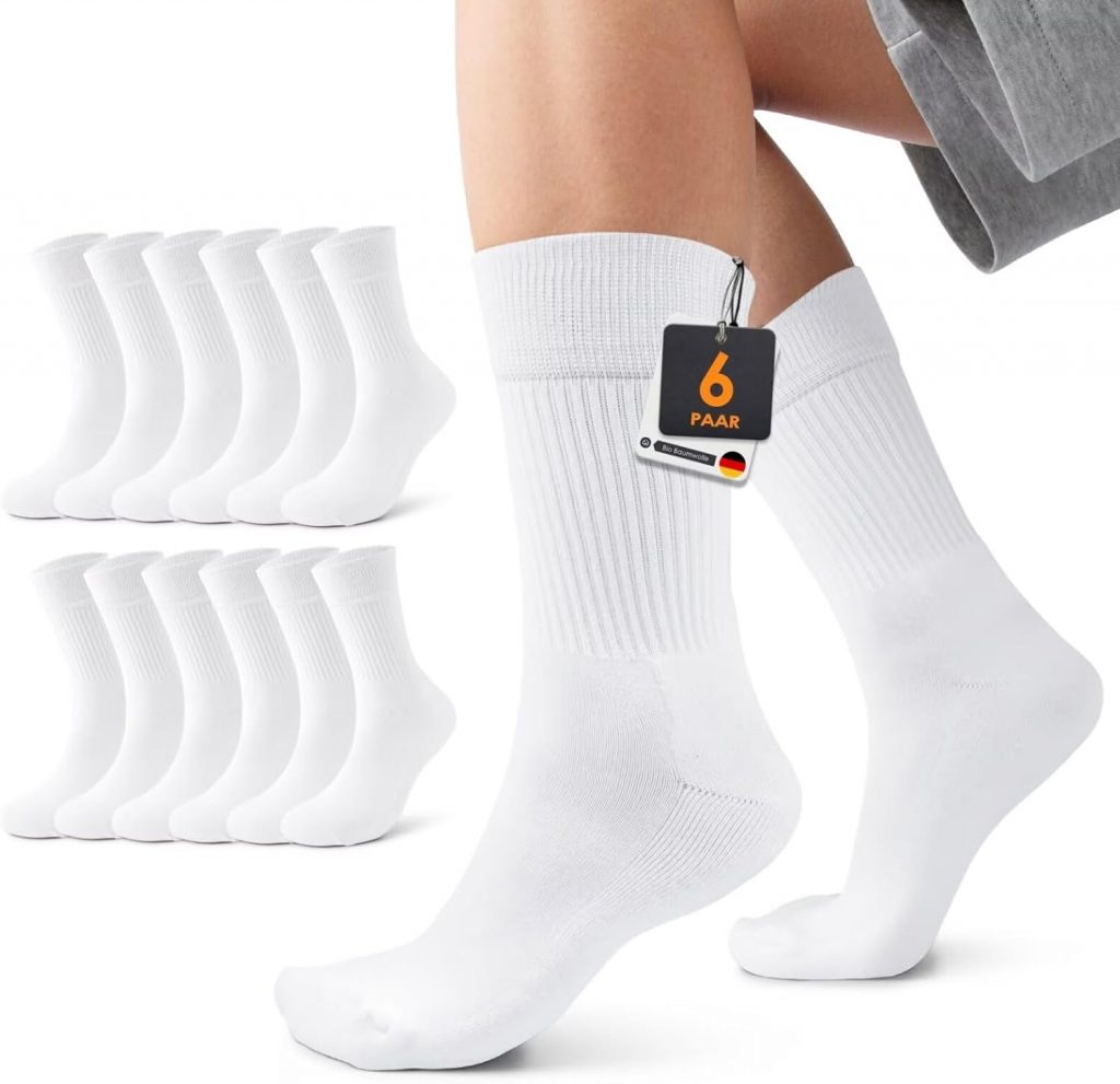 🤴 6 Paar Socken Herren Damen Baumwolle Tennissocken Crew Sportsocken Frottee Lange Herrensocken Atmungsaktive Laufsocken10,98€ statt 39,99€ – 73,0 🔥🚚 Verkauft von Mowenti und Versand durch Amazon148 Bewertungen: 4.6 / 5.0 ⭐️⭐️⭐️⭐️⭐️🛒 zu Amazon https://www.amazon.de/dp/B0DJNGVZNS/?th=1&tag=preisfehlerheute-21#038;psc=1&tag=preisfehlerheute-21