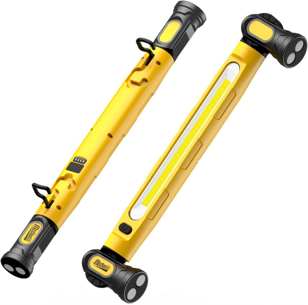 Werkstattlampe 3000LM mit 3 Farbtemperaturen,Arbeitsleuchte Led Akku mit Magnet & Haken, 5200mAh USB-C Schnellladung, IP54 Wasserdicht für Auto-Reparatur, Camping, Baustelle, Garage (Gelb)23,83€ statt 39,99€➡️ https://www.amazon.de/dp/B0FRLDM6CK/?tag=preisfehlerheute-21