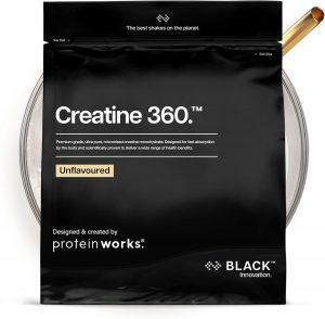 Protein Works | Creatine 360 &ndash; BLACK Innovation, Kreatin-Monohydrat, mikronisiertes Kreatinpulver, 100 % Reinheit, 200 Mesh Ultra-Fein, Energie & Leistung, Geschmacksneutral, 333 Portionen, 1kg12,86&euro; statt 61,93&euro;➡️ https://www.amazon.de/dp/B00FRM3ZDK/?tag=preisfehlerheute-21