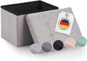 🤴 Blumtal Sitzbank mit Stauraum - Truhenbank mit Stauraum 41x31x31 cm - kleine Sitztruhe mit Stauraum - Sitzw&uuml;rfel - Aufbewahrungsboxen - Sitzbank klein - Polsterhocker - Sitz Hocker - Hocker Hellgrau14,99&euro; statt 19,98&euro; - 26,00 % 🔥🚚 Verkauft und Versand durch Everbrent457 Bewertungen: 4.7 / 5.0 ⭐️⭐️⭐️⭐️⭐️🛒 zu Amazon https://www.amazon.de/dp/B0DHGYHZT5/?th=1&amp%3Bpsc=1&amp%3Btag=preisfehlerheute-21&tag=preisfehlerheute-21