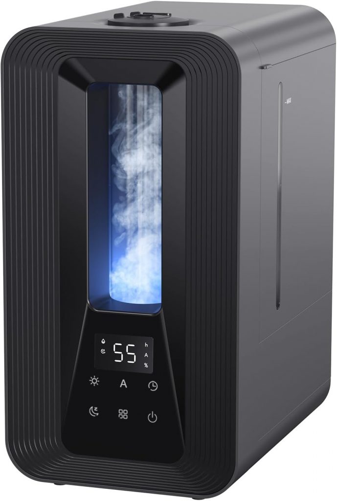 AROEVE 5L Top Fill Luftbefeuchter Schlafzimmer, Ultraschall Kühle Nebel Humidifier mit Aroma Diffuser, Smart Hygrostat, Nachtlicht, 50H/25dB Leise Raumluftbefeuchter für Pflanzen Baby Kinderzimmer12.99€ statt 59.99€➡️ https://www.amazon.de/dp/B0FNRFDLCZ/?tag=preisfehlerheute-21