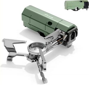 SYFUNLV Campingkocher Tragbarer Gaskochfeld mit Tragetasche klappbaren Kocher 2.6KW f&uuml;r Camping Wandern und Party (Gr&uuml;n)5.99&euro; ➡️ https://www.amazon.de/dp/B0C9X2GB83/?tag=preisfehlerheute-21