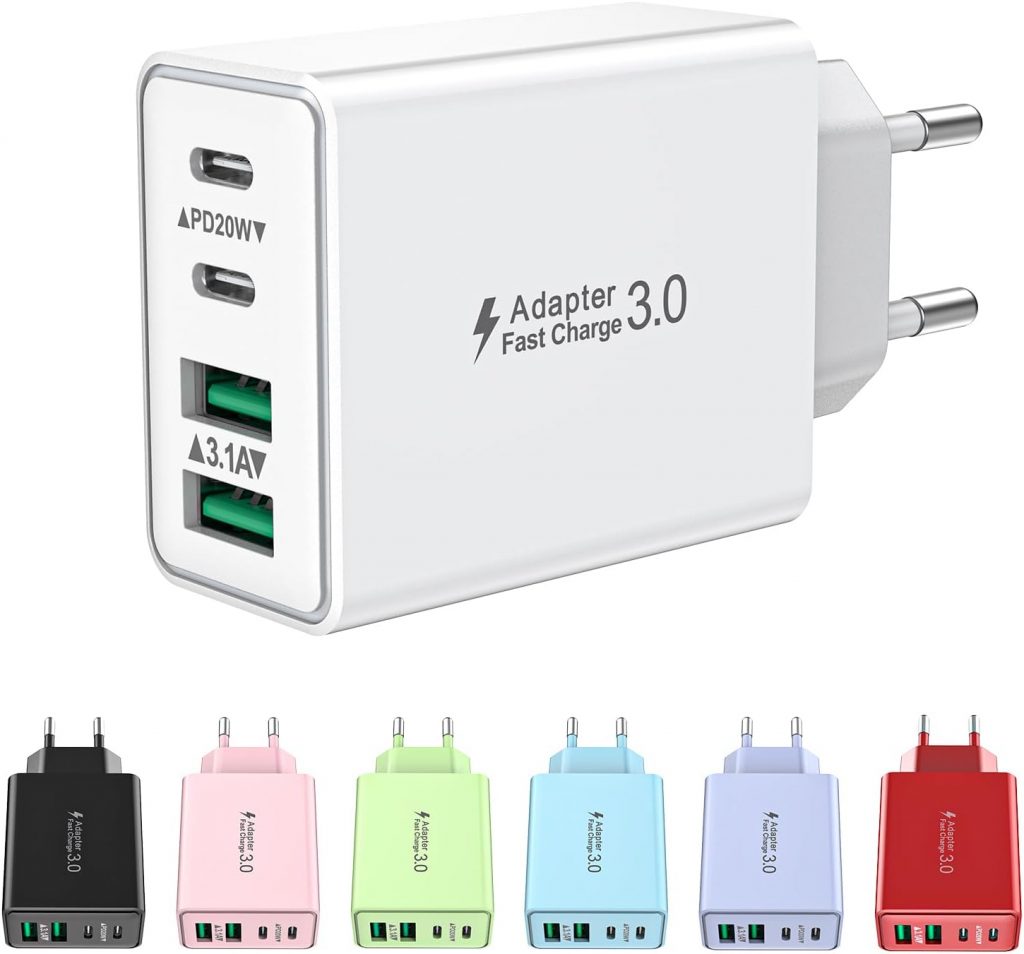 👑 USB C Ladegerät, 4-Ports USB Stecker Schnellladegerät Mehrfach Netzteil USBC Fast Charger PD Power Adapter Ladestecker USB Schnellladen für iPhone 16 15 14 13 12 11 Pro Max, iPad, Samsung,Handys8,90€ statt 11,99€ – 26,0 🔥🚚 Verkauft von essunzong-de und Versand durch Amazon1,335 Bewertungen: 4.6 / 5.0 ⭐️⭐️⭐️⭐️⭐️🛒 zu Amazon https://www.amazon.de/dp/B0F4KH123B/?th=1&tag=preisfehlerheute-21#038;psc=1&tag=preisfehlerheute-21