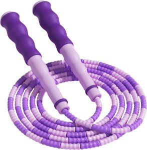 2,8 m Springseils Kinder, Verhedderungsfrei Perlen Springseil, Verstellbar Springseil Training Kinder, Springseil Outdoor mit Ergonomischen Griffen, Springseils Anfänger für Jungen Mädchen (Lila)4.99€ statt 16.99€➡️ https://www.amazon.de/dp/B0GJYJMN57/?tag=preisfehlerheute-21