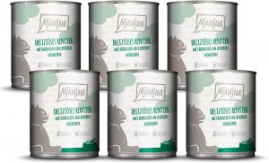 MjAMjAM - Premium Nassfutter für Katzen - deliziöses Rentier mit Hühnchen an leckeren Möhrchen, 6er Pack (6 x 800 g), getreidefrei mit extra viel Fleisch11,94€ statt 25,34€➡️ https://www.amazon.de/dp/B08M796B2K/?tag=preisfehlerheute-21