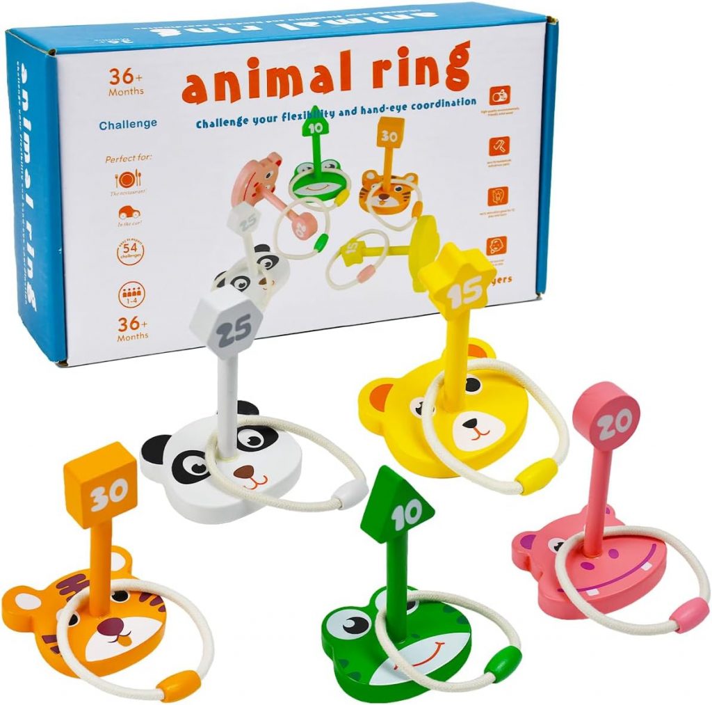 JNEYVIC 5 Stück Wurfspiel Ringe Ringwurfspiel Holz Wurfspiele für Draußen Ringwurfspiel Ringe mit 5 Wurfringen für Indoor Outdoor Gartenspiele Geburtstagsparty Outdoorspiele Party Geburtstag1,99€ 🏷️ Coupon anwenden➡️ https://www.amazon.de/dp/B0FN3Z9BBY/?tag=preisfehlerheute-21