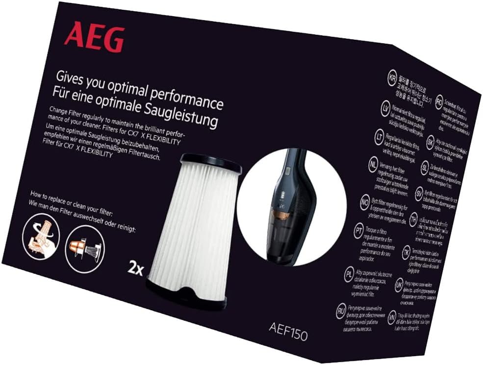 🤴 AEG AEF150 Filterset für CX7-2 (Doppelpack, Innenfilter, Staubsauger Filter, optimale Saugleistung und Filtrationsleistung, regelmäßiger Filtertausch, einfache Reinigung und Austausch, schwarz/weiß)10,13€ statt 19,98€ – 5 🔥🚚 Verkauft von Astra DE und Versand durch Amazon6,207 Bewertungen: 4.7 / 5.0 ⭐️⭐️⭐️⭐️⭐️🛒 zu Amazon https://www.amazon.de/dp/B0769KSXM7/?tag=preisfehlerheute-21
