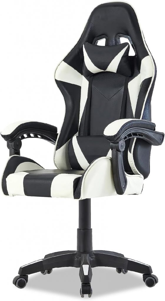 🤴 Walden Gaming Stuhl ergonomisch Office Chair bürostühle Gaming Chair Rückenlehne Sitzhöhe verstellbar Drehstuhl Racing Office Computer Ergonomic Video Game Chair (Weiss)66,48€ statt 119,99€ – 45,0 🔥🚚 Verkauft und Versand durch Waldensports552 Bewertungen: 4.2 / 5.0 ⭐️⭐️⭐️⭐️🛒 zu Amazon https://www.amazon.de/dp/B0CK85P9Y9/?th=1&tag=preisfehlerheute-21#038;psc=1&tag=preisfehlerheute-21