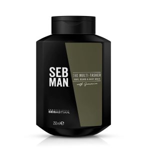 SEB MAN THE MULTITASKER &ndash; 3-in-1 Shampoo, Bartshampoo & Duschgel in Vorratsgr&ouml;&szlig;e &ndash; f&uuml;r alle Haartypen &ndash; mit Guarana-Extrakt und anregendem Duft von Bergamotte und rosa Pfeffer &ndash; 1 L5.59&euro; statt 16.10&euro;🏷️ Coupon anwenden➡️ https://www.amazon.de/dp/B07LBYBHQ7/?tag=preisfehlerheute-21