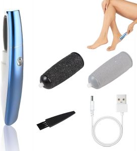 Elektrischer Hornhautentferner F&uuml;r Die F&uuml;&szlig;e, 2025 Neu Hornhautentferner Elektrisch mit Ersatzspitzen, Hornhaut Entfernen Fu&szlig; Elektrisch F&uuml;r Harte, Abgestorbene Und Rissige Trockene Haut (Blau)2,59&euro; ➡️ https://www.amazon.de/dp/B0FB8JHJLL/?tag=preisfehlerheute-21