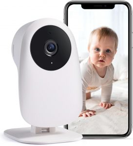 nooie Babyphone mit Kamera, Baby Kamera WLAN, Baby Monitor with Camera und APP, Gegensprechfunktion 1080P HD Nachtsicht Kompatibel mit Alexa und 2.4Ghz WiFi, Bewegungs Ger&auml;uscherkennung, Indoor18,02&euro; statt 49,99&euro;➡️ https://www.amazon.de/dp/B085RQ5J37/?tag=preisfehlerheute-21