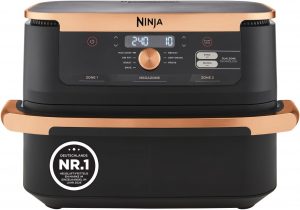 🤴 Ninja Foodi FlexDrawer Dual Zone Hei&szlig;luftfritteuse, Air fryer mit 10,4-Fach und herausnehmbarem Trenner, Antihaftbeschichtung, sp&uuml;lmaschinenfester Korb, 7-in-1, Schwarz & Kupfer, AF500EUCP199,99&euro; statt 279,99&euro; - 29,00 % 🔥🚚 Verkauft durch Amazon und Versand durch Amazon5,322 Bewertungen: 4.7 / 5.0 ⭐️⭐️⭐️⭐️⭐️🛒 zu Amazon https://www.amazon.de/dp/B0CJVNGMFL/?th=1&amp%3Bpsc=1&amp%3Btag=preisfehlerheute-21&tag=preisfehlerheute-21