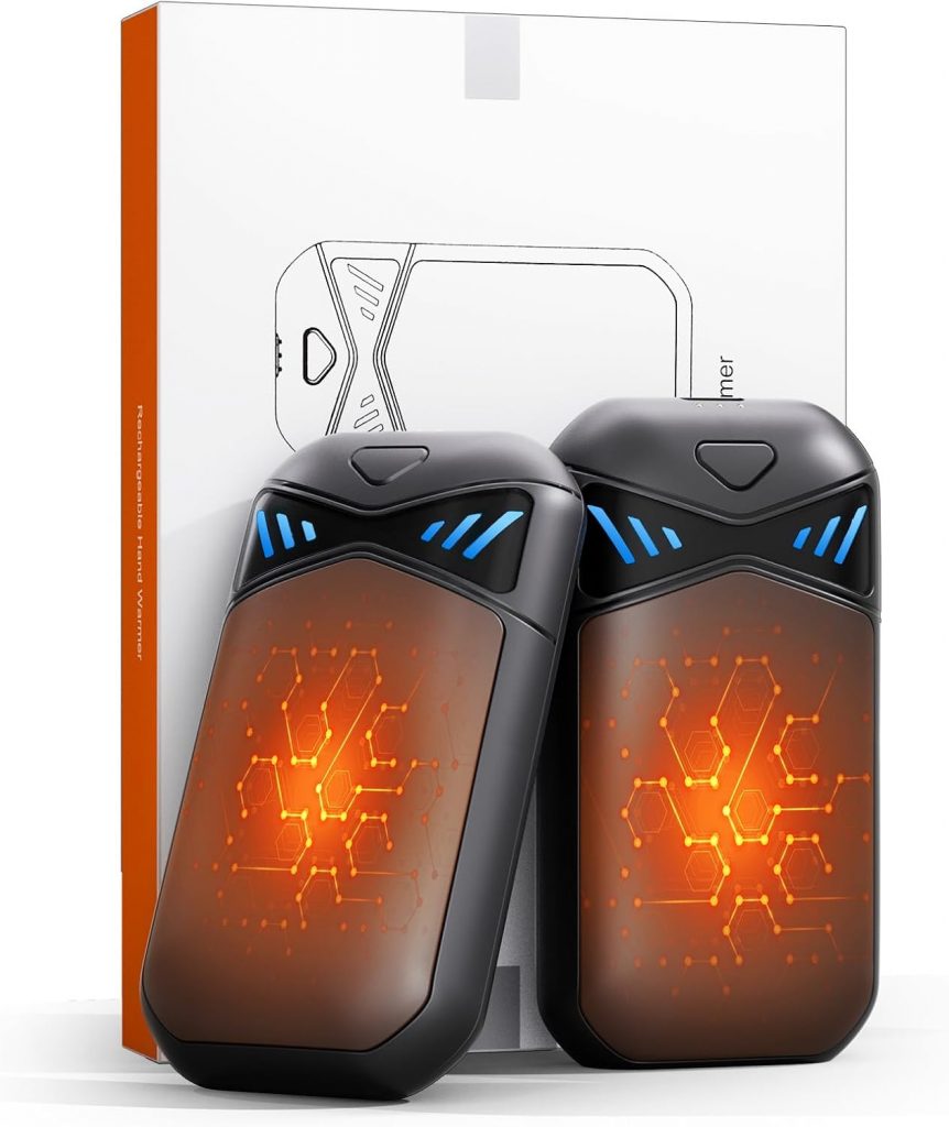 🤴 Handwärmer Elektrisch 2er-Pack, 6000mAh Taschenwärmer Wiederverwendbar, Ultra Kompakt, USB-Aufladung, 3 Temperaturstufen bis 55°C, Für Outdoor-Sport, Camping, Jagd, Reisen, Ideal bei Raynaud-Syndrom12,99€ statt 19,98€ – 36,0 🔥🚚 Verkauft von Kingoneto-EU und Versand durch Amazon48 Bewertungen: 4.6 / 5.0 ⭐️⭐️⭐️⭐️⭐️🛒 zu Amazon https://www.amazon.de/dp/B0FN3JF37B/?tag=preisfehlerheute-21