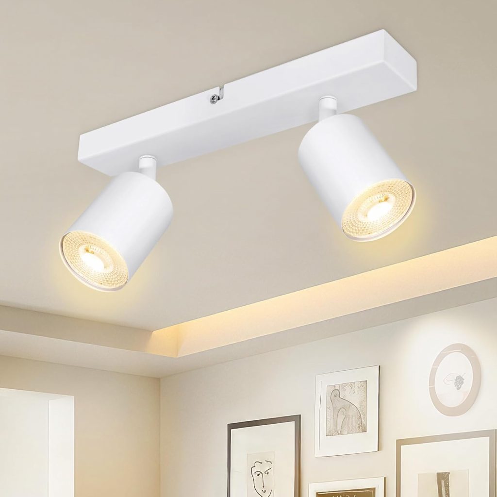 Dehobo Led Deckenstrahler Schwenkbar 350° – Deckenstrahler 2 Flammig Deckenleuchte GU10, LED Wandstrahler Weiß, Spotlight Lampe Deckenlampe für Wohnzimmer Schlafzimmer Küche, Nein GU10 Leuchtmittel14,43€ statt 25,99€➡️ https://www.amazon.de/dp/B0DCK35HHD/?tag=preisfehlerheute-21
