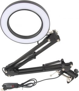 KIMISS Vergr&ouml;&szlig;erungslampe 10x LED -LED -Licht mit Einstellbarer Klemme f&uuml;r Wartungslesung und Aufgaben, die Pr&auml;zision Erfordern4,99&euro; ➡️ https://www.amazon.de/dp/B0FG7FPMZH/?tag=preisfehlerheute-21