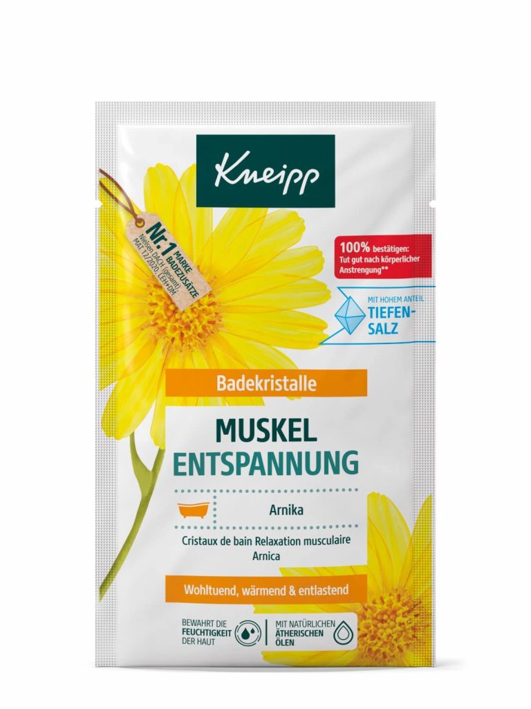 🤴 Kneipp Badekristalle Muskel Entspannung – mit naturreinem Tiefensalz der Saline Luisenhall & mit wertvollem Extrakt der Arnika & ätherischen Ölen aus Cabreuva, Rosmarin & Pinus-Arten – 60g0,95€ statt 1,29€ – 27,0 🔥🚚 Verkauft durch Amazon und Versand durch Amazon460 Bewertungen: 4.7 / 5.0 ⭐️⭐️⭐️⭐️⭐️🛒 zu Amazon https://www.amazon.de/dp/B00P7YEDCK/?th=1&tag=preisfehlerheute-21#038;psc=1&tag=preisfehlerheute-21