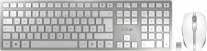 🤴 CHERRY DW 9100 Slim, Kabelloses Tastatur- und Maus-Set, Deutsches Layout (QWERTZ), Bluetooth & 2,4 GHz Funk, Leise Tasten, Wiederaufladbar, Weiß-Silber89,37€ statt 119,99€ - 26,00 % 🔥🚚 Verkauft durch Amazon und Versand durch Amazon988 Bewertungen: 4.4 / 5.0 ⭐️⭐️⭐️⭐️🛒 zu Amazon https://www.amazon.de/dp/B09BCY7TDC/?th=1&%3Bpsc=1&%3Btag=preisfehlerheute-21&tag=preisfehlerheute-21