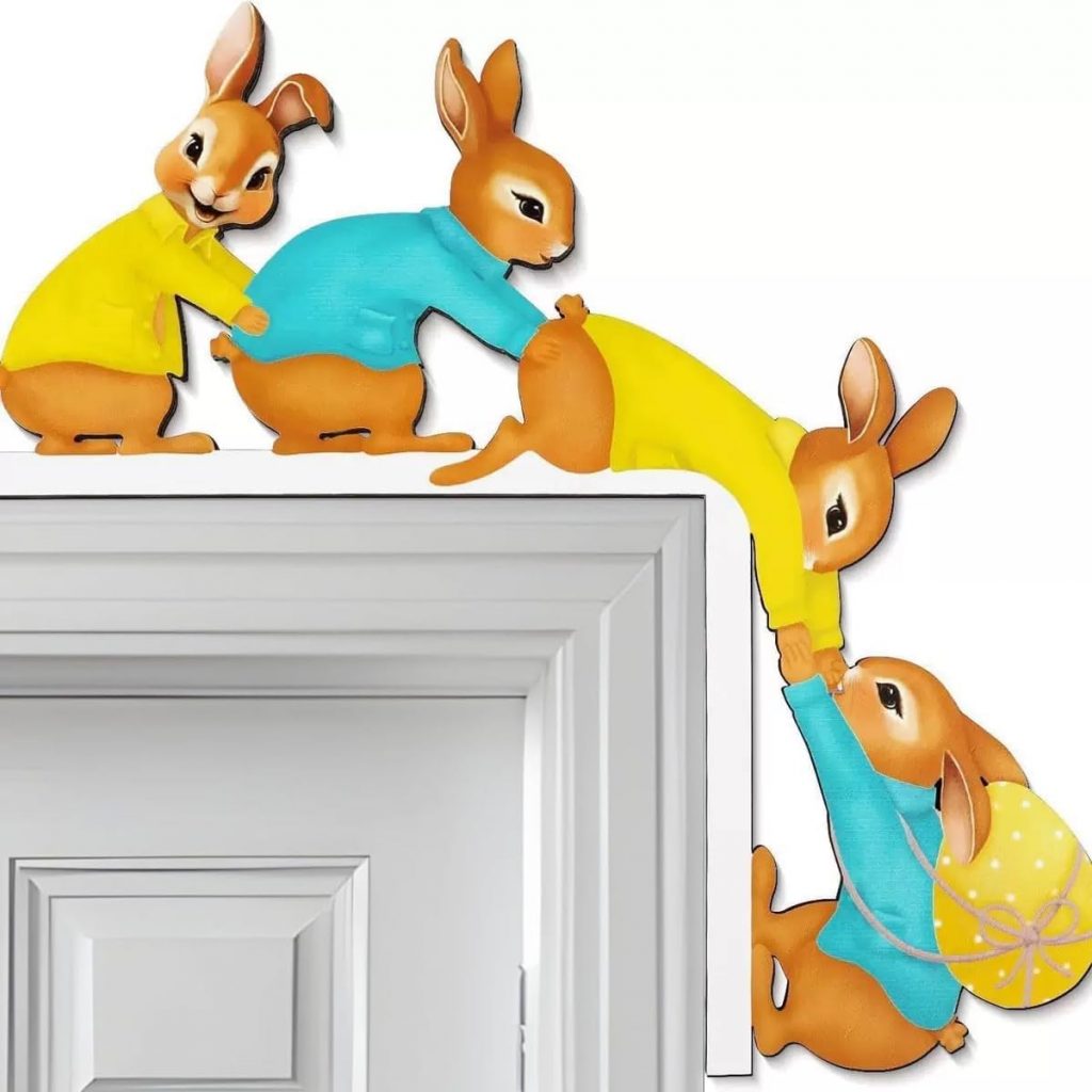 👑 Türrahmen Deko Ostern,Ostern Türrahmen Osterhasen,Ostereier Holzrahmen Eckdekoration,Türrahmendeko,Lustige Osterdeko Tür für Fenster, Kamin, Kühlschrank💰 nur 2,99🚚 Verkauft von VGIUB und Versand durch Amazon13 Bewertungen: 5.0 / 5.0 ⭐️⭐️⭐️⭐️⭐️🛒 https://www.amazon.de/dp/B0GHXKMB62/?tag=preisfehlerheute-21