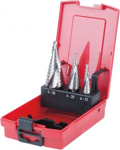 KS Tools 330.2210 HSS Stufenbohrersatz zweischneidig 3-teilig 4 bis 30mm39,00€ statt 93,26€➡️ https://www.amazon.de/dp/B001ECR920/?tag=preisfehlerheute-21