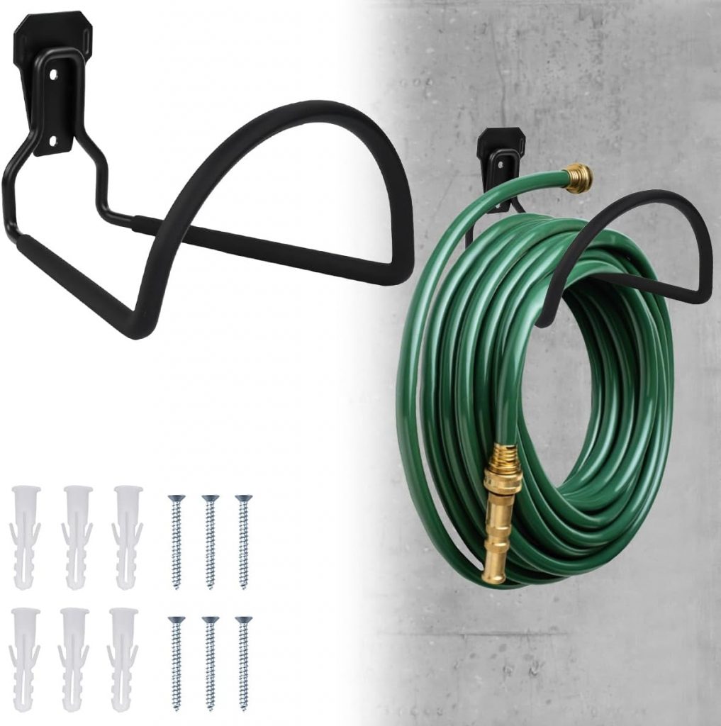 Zuxbolf 2 Stück Schlauchhalter Wand Gartenschlauchhalter Stahl Wasserschlauchhalter Wandmontage Schlauchaufhänger Schlauchhaken für Schlauch Verlängerungskabel in Garten Garage (22.5 * 21.5 * 13cm)2,99€ statt 20,00€➡️ https://www.amazon.de/dp/B0FQVD7H6H/?tag=preisfehlerheute-21