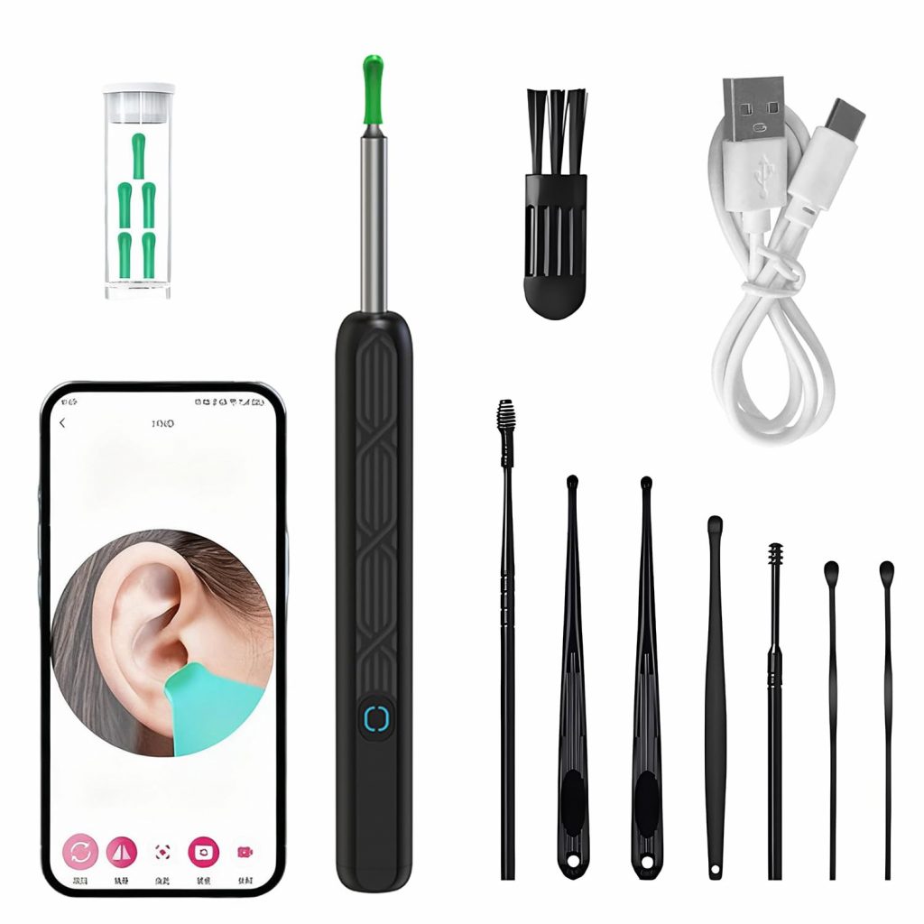 Xynovate Ohrenschmalz Entferner Otoskop, WiFi Ohrenreiniger Kamera, IPX5 Wasserdicht Ohrenspiegel, 360°Weitwinkel Ohrreiniger für Android, IOS4.99€ ➡️ https://www.amazon.de/dp/B0FRF4DRPB/?tag=preisfehlerheute-21