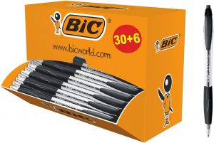 🤴 BIC Kugelschreiber Atlantis Classic, in Schwarz, Strichstärke 0,4 mm, nachfüllbar, Ideal für das Büro, das Home Office oder die Schule, 36er Stück21,85€ statt 35,99€ - 40,00 % 🔥🚚 Verkauft durch Amazon und Versand durch Amazon145 Bewertungen: 4.2 / 5.0 ⭐️⭐️⭐️⭐️🛒 zu Amazon https://www.amazon.de/dp/B00J2Y1CUW/?th=1&%3Bpsc=1&%3Btag=preisfehlerheute-21&tag=preisfehlerheute-21