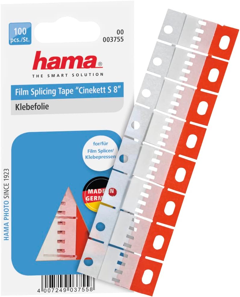 🤴 Hama Klebefolie für Super 8 Filme, 100 Stück, Cinekett, Rot 375518,18€ statt 34,99€ - 49,00 % 🔥🚚 Verkauft durch Amazon und Versand durch Amazon534 Bewertungen: 4.4 / 5.0 ⭐️⭐️⭐️⭐️🛒 zu Amazon https://www.amazon.de/dp/B00006JABA/?amp%3Btag=preisfehlerheute-21&tag=preisfehlerheute-21