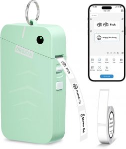 ORGSTA S001 Etikettendrucker Selbstklebend Etikettierger&auml;t Bluetooth 2000 mAh Etikettiermaschinen Beschriftungsger&auml;t Ettikettiergeraet Label Printer Sticker Maker Weihnachten17,99&euro; statt 29,99&euro;➡️ https://www.amazon.de/dp/B0DXN6T2RX/?tag=preisfehlerheute-21