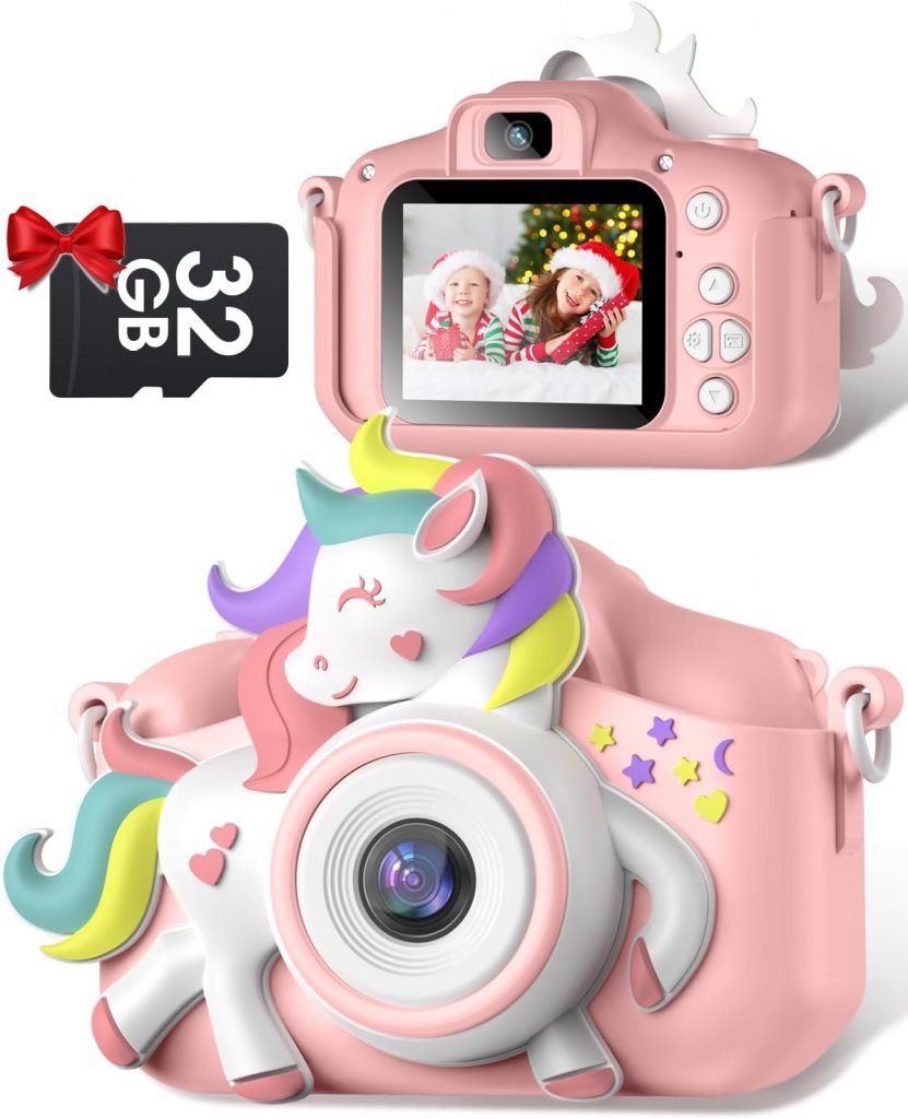 🤴 Kinderkamera, Gofunly Kinder Kamera 1080P 2,0-Zoll-Bildschirm Selfie Digitalkamera mit 32GB-Karte für 3-12 Jahre Jungen Mädchen Geburtstagsgeschenk Weihnachten Spielzeug Rosa-Weißes Pferd24,67€ statt 33,99€ – 28,0 🔥🚚 Verkauft von GofunlyToy und Versand durch Amazon7,741 Bewertungen: 4.4 / 5.0 ⭐️⭐️⭐️⭐️🛒 zu Amazon https://www.amazon.de/dp/B0BNDJKQW8/?tag=preisfehlerheute-21