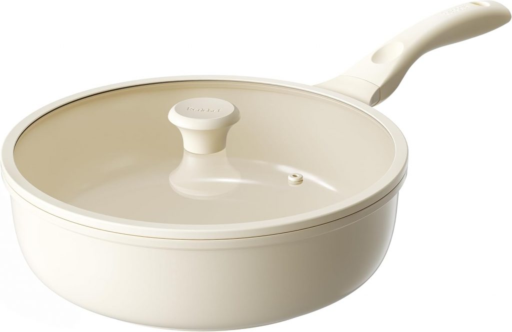 🤴 Redchef Keramik Schmorpfanne 28cm mit Deckel Hoher Rand, Antihaft Bratpfanne Induktion, Sauté Pfanne Beschichtet, PTFE-frei PFAS-frei PFOA-frei & Kratzfest, Spülmaschinenfest, für alle Herdarten49,99€ statt 69,98€ – 29,0 🔥🚚 Verkauft von ROCKURWOK Direkt und Versand durch Amazon240 Bewertungen: 4.1 / 5.0 ⭐️⭐️⭐️⭐️🛒 zu Amazon https://www.amazon.de/dp/B0CM6F2R5Y/?th=1&tag=preisfehlerheute-21#038;psc=1&tag=preisfehlerheute-21